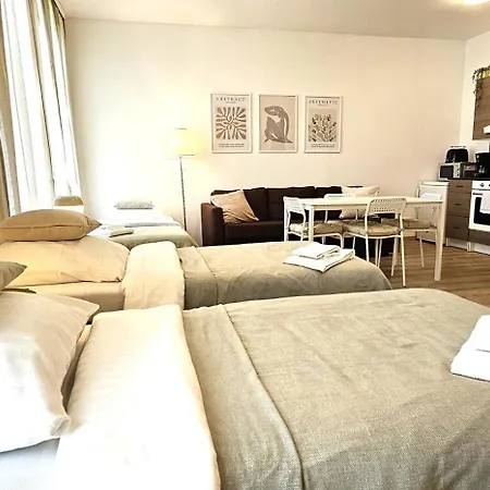Airport-Messe Apartments Düsseldorf Buitenkant foto